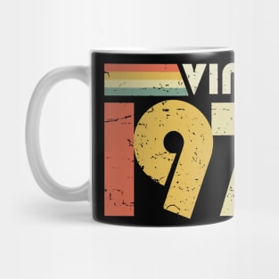 Vintage 1973, 50th Birthday Gift Distressed Mug